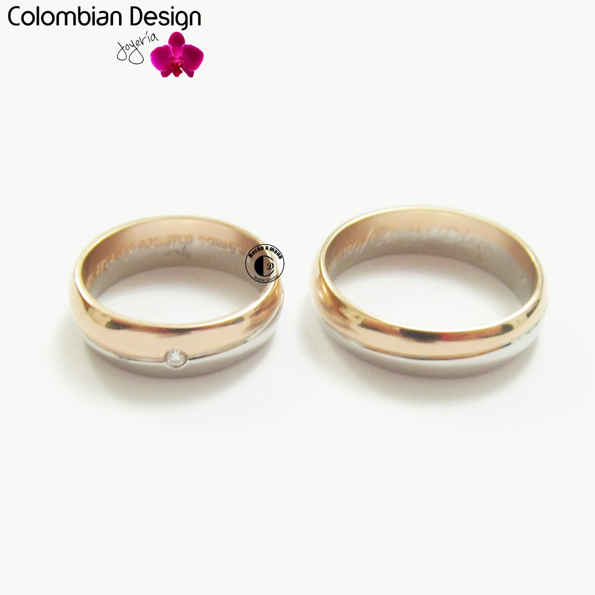 Anillos de Compromiso Argollas de matrimonio Oro Plata Joyas Joyerias en Bogota Colombia