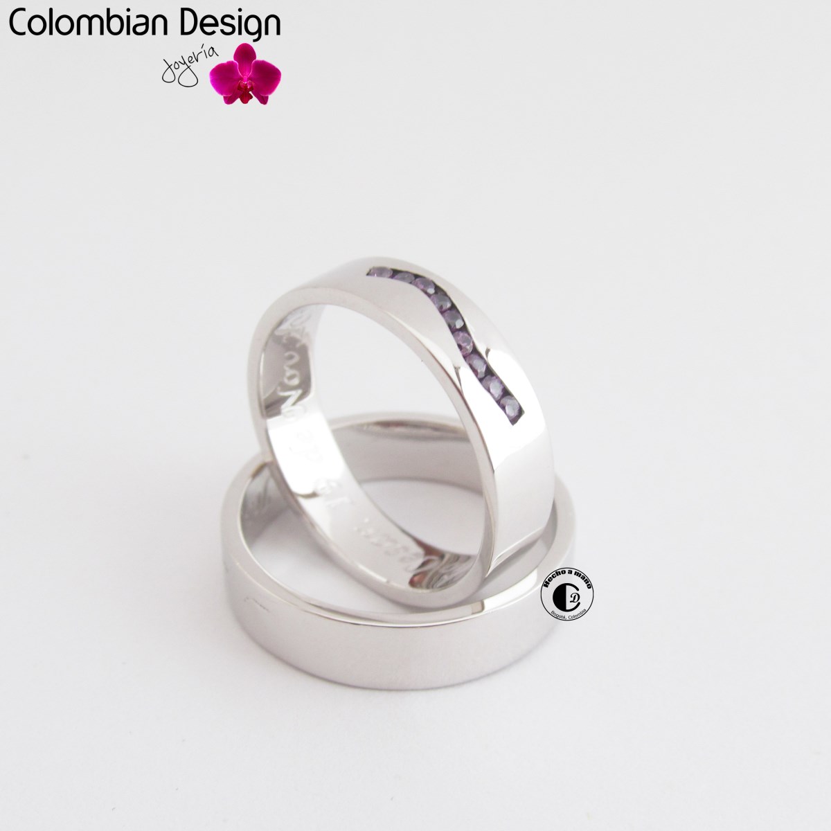 Anillos de Compromiso Argollas de matrimonio Oro Plata Joyas Joyerias en Bogota Colombia