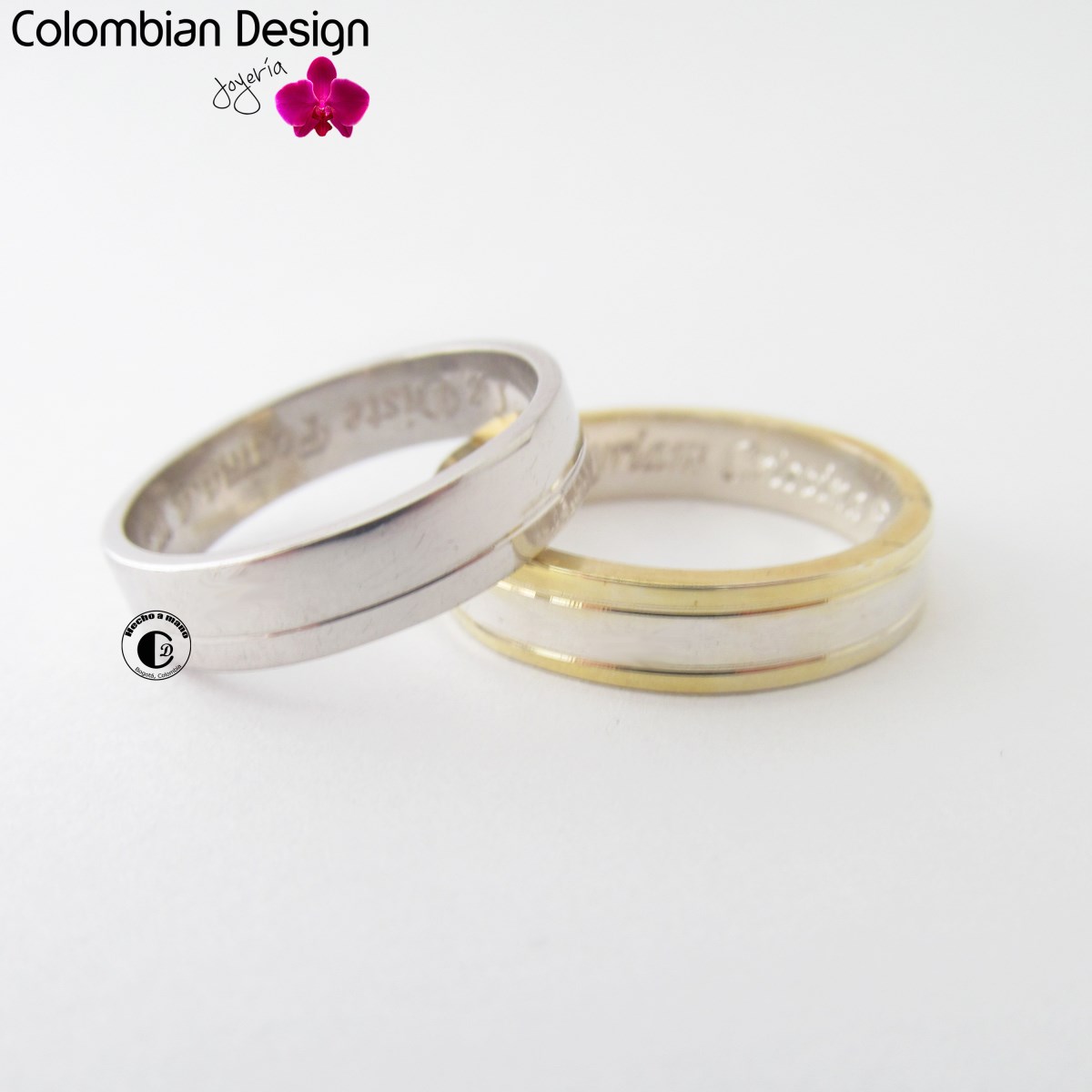 Anillos de Compromiso Argollas de matrimonio Oro Plata Joyas Joyerias en Bogota Colombia