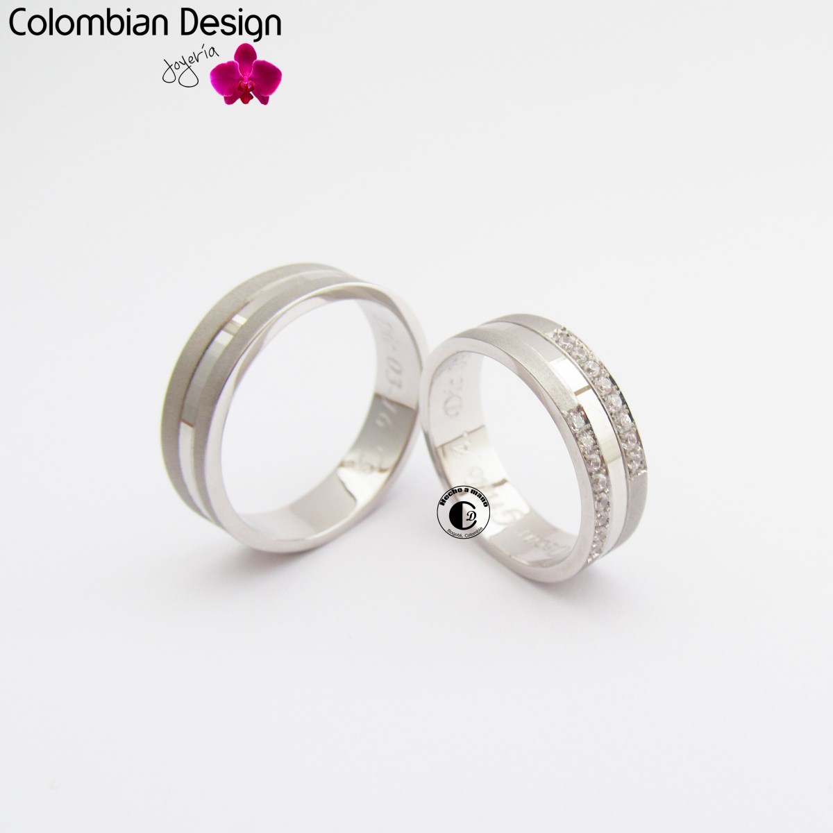 Anillos de Compromiso Argollas de matrimonio Oro Plata Joyas Joyerias en Bogota Colombia