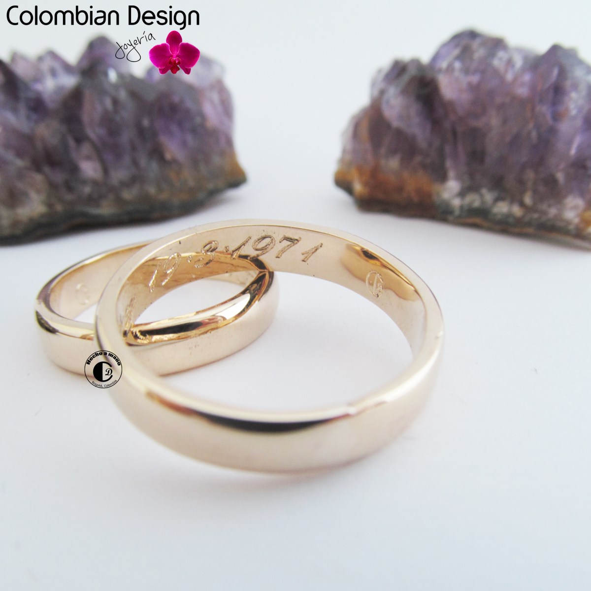 Anillos de Compromiso Argollas de matrimonio Oro Plata Joyas Joyerias en Bogota Colombia