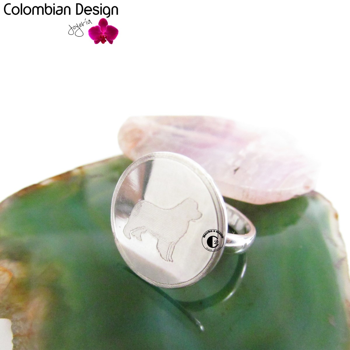 Anillos personalizados plata Dibujos Fotografías Joyerias en Bogota Colombia