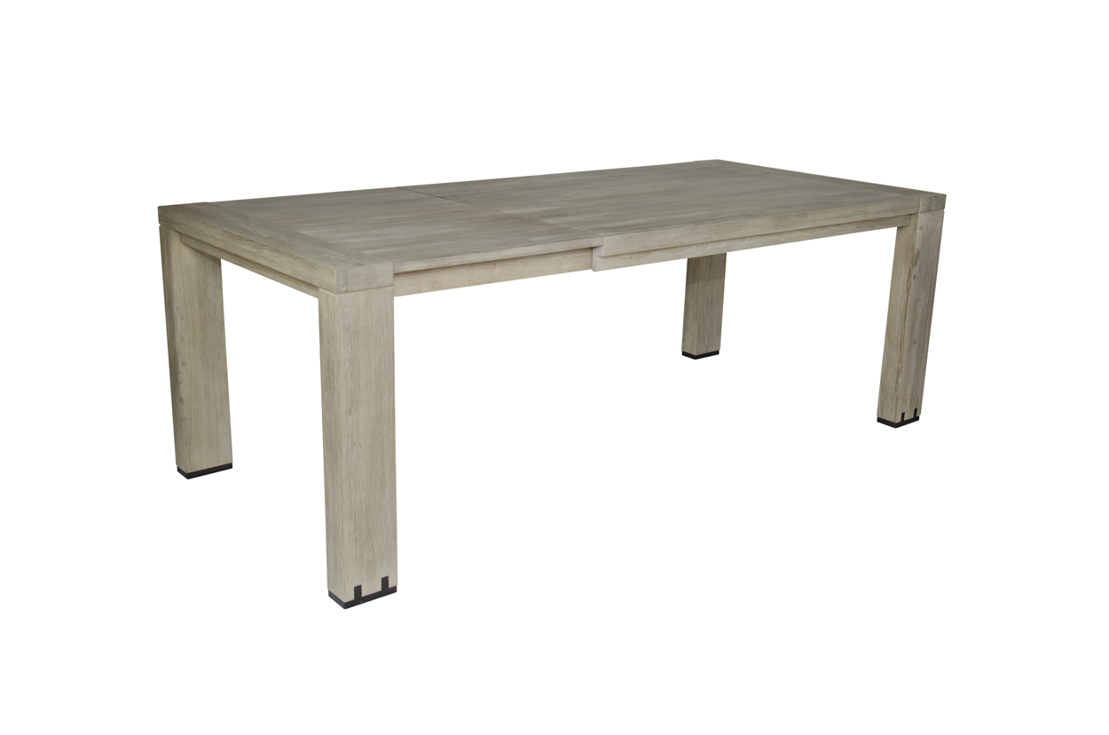 Masivní rozkládací jídelní stůl 160x100+60cm