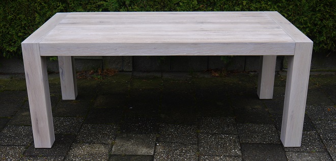Masivní dubový jídelní stůl 190x100 cm