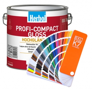 Lesklá barva na dřevo Herbol Profi-Compact Gloss - Míchaný odstín
