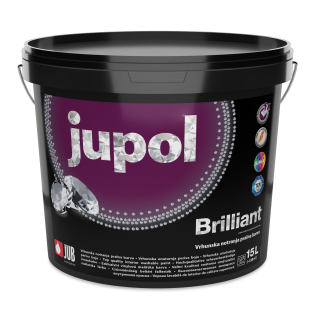 JUB Jupol Brilliant bílá - vinylová malířská barva pro jednovrstvé nanášení cena od 453,00 Kč cena od 374,38 Kč bez DPH Skladem