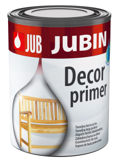 JUB JUBIN Decor Primer 0,65 l bílá - základní barva na dřevo vodouředitelná 287,00 Kč 237,19 Kč bez DPH Skladem