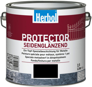 Barva na kov HERBOL Protector Schwarz - Černá