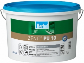 Interiérová barva HERBOL Zenit PU 10 - Bílá