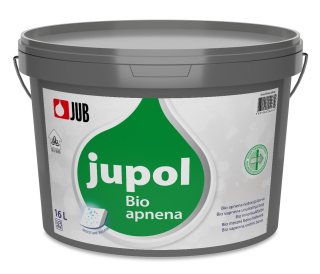 JUB Jupol Bio vápenná malířská barva cena od 409,00 Kč cena od 338,02 Kč bez DPH Skladem