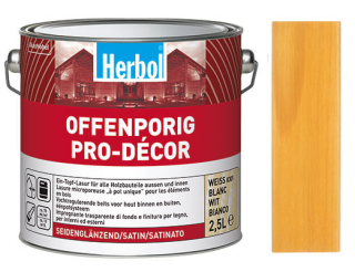 Lazura na dřevo HERBOL Offenporig Pro-Decor odstín Buk cena od 408,00 Kč cena od 408,00 Kč bez DPH Skladem