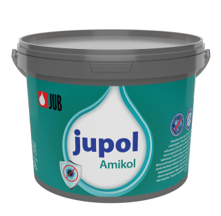 JUB Jupol Amikol bílá - plísním odolná latexová malířská barva cena od 1 334,00 Kč cena od 1 102,48 Kč bez DPH Skladem