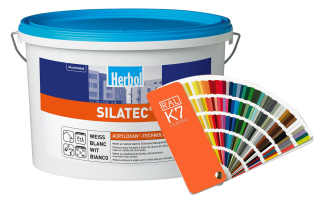 Silikonová fasádní barva HERBOL Silatec - Míchaný odstín