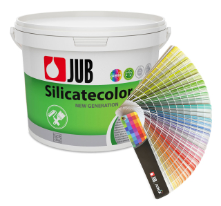 JUB SILICATECOLOR Mikroarmovaná silikátová fasádní barva - míchaný odstín cena od 1 450,00 Kč cena od 1 198,35 Kč bez DPH Skladem