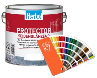 Barva na kov HERBOL Protector - Tónovaný odstín