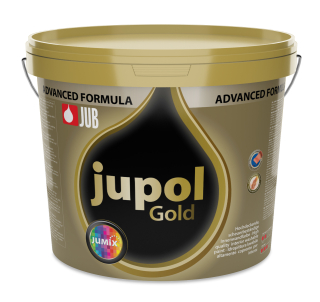 JUB Jupol Gold bílá vysoce kvalitní malířská barva cena od 144,00 Kč cena od 119,01 Kč bez DPH Skladem