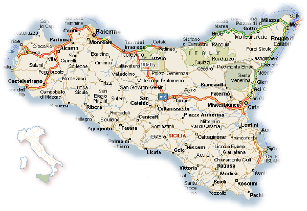 mapa sicílie Dovolená na Sicílii | Cestovní agentura Sicilie   Bella mapa sicílie