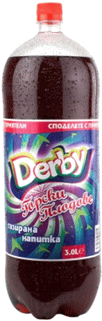 Derby 3,0 L sycená limonáda