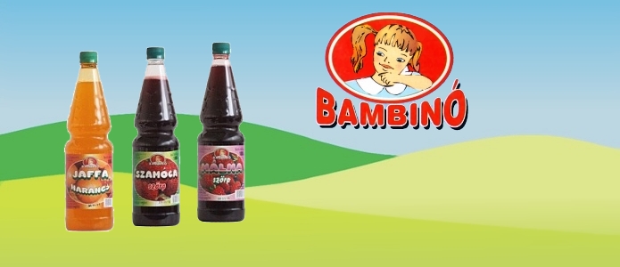 Bambino 1,0 L ovocný sirup